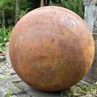 Стальная сфера — 3D КОРТЕН (518913) ∅ 1500 мм. Краснодар