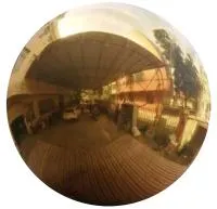 Латунный шар полый ∅ 450 стенка 2 мм. (518774) в Краснодаре