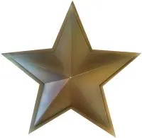 Звезда на памятник состаренная бронза в Краснодаре (518501)