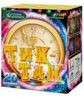 Батарея салютов Тик-так Р7598 купить от производителя Русский Фейерверк — Краснодар