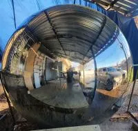 Сфера шар ø 2000 мм. (514274) производство - арт-объект пустотелая  в Краснодаре