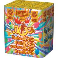 Батарея салютов Лось РС8225 купить от производителя Русская Пиротехника — Краснодар