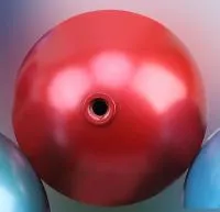 Ёлочный шар красный (518840) ∅ 500 мм. Краснодар