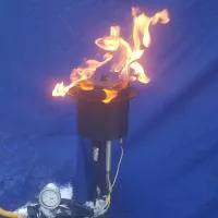 Газовая горелка апс (газ-контроль) (1624) монтаж - автомат вечный огонь ø 154 мм. ветроустойчивая  в Краснодаре