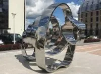 Городская скульптура кольцо арт-сезон (518252) сертификат арт-объект  в Краснодаре