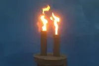 Мемориальная свеча (197176) монтаж вечный огонь универсальная  в Краснодаре