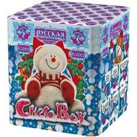 Батарея салютов СнегоBoy РС6913 купить от производителя Русская Пиротехника — Краснодар