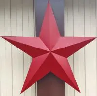Красная звезда декор на стену в Краснодаре (518432)