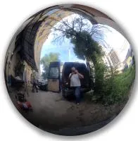 Шар ø 850 мм. полый полированный (517590) производство - сфера арт-объект пустотелая  в Краснодаре