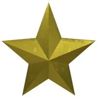 Звезда накладка на памятник литая латунь в Краснодаре (518483)