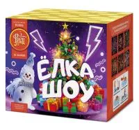 Батарея салютов Ёлка-шоу ЕС682 купить от производителя ФейерЛэнд — Краснодар