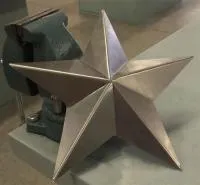 Звезда из углеродистой стали на памятник в Краснодаре (518462)