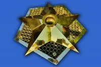 Звезда декоративная решётка (197273) монтаж комплект горелка ГВД 379 10 89 00 ПС вечный огонь ø 1100 мм. авторская  в Краснодаре