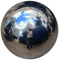 Шар ø 1150 мм. полый полированный (517595) монтаж - сфера арт-объект пустотелая  в Краснодаре
