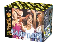 Батарея салютов Кайф-пати ОС6405 купить от производителя Огненный Цветок — Краснодар