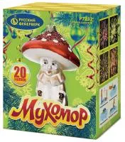 Батарея салютов Мухомор. Купить Батарея салютов Мухомор Р7232 — магазин продажа салютов недорого —  Краснодар, производитель Русский фейерверк - Русская пиротехника, доставка по России  +7 963 711 89 03 — Краснодар | krasnodar.piroclub.ru