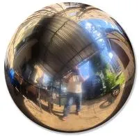 Шар ø 1050 мм. полый полированный (517593) производство - сфера арт-объект пустотелая  в Краснодаре