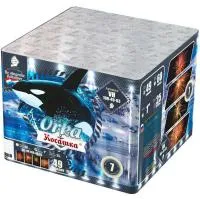 Батарея салютов Косатка. Купить Батарея салютов Косатка VH100-49-03 — магазин продажа салютов недорого —  Краснодар, производитель Русский фейерверк - Русская пиротехника, доставка по России  +7 963 711 89 03 — Краснодар | krasnodar.piroclub.ru